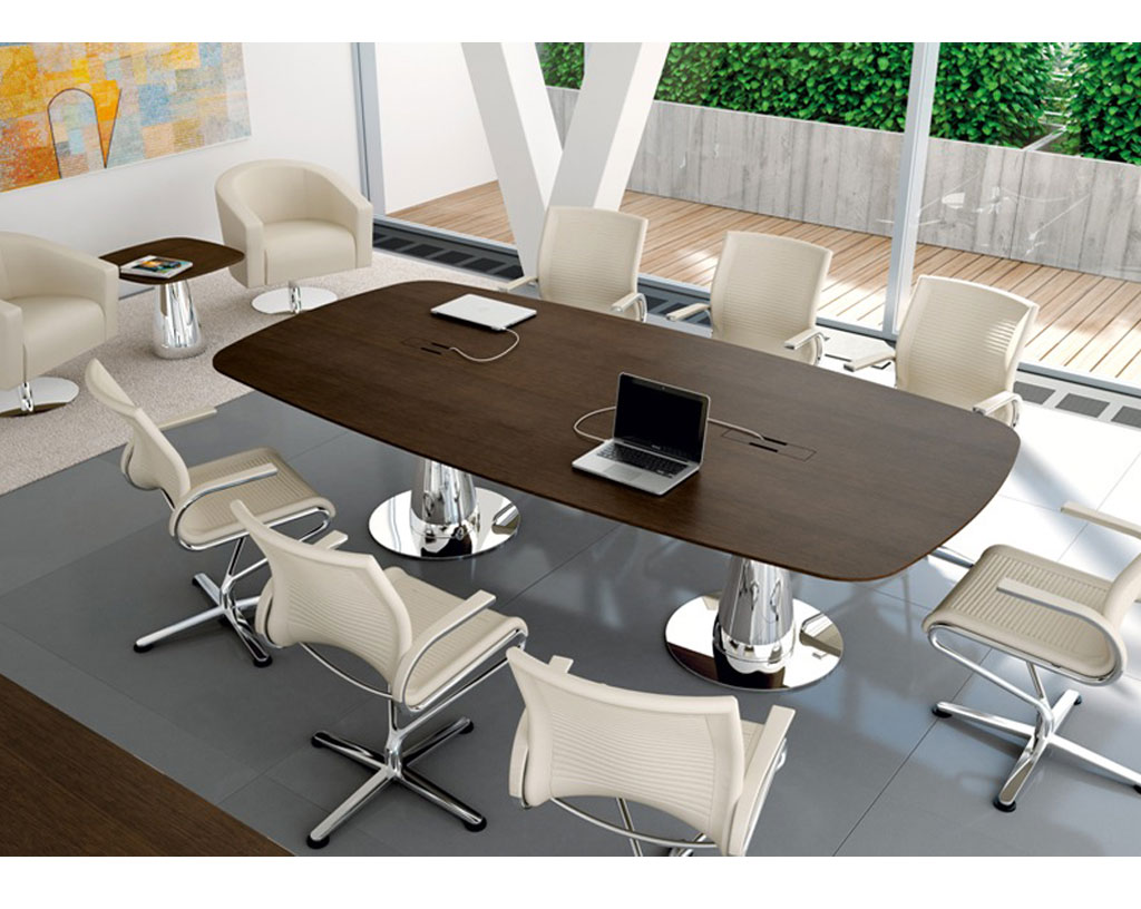 arredo-mobili-per-ufficio-linea-Venus-tavoli-riunione-tavolo-per-conferenza-stondato-legno-wenge