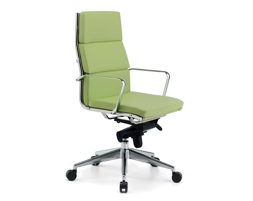 New-York-sedute-per-ufficio-sedie-executive-poltrona-verde-pelle
