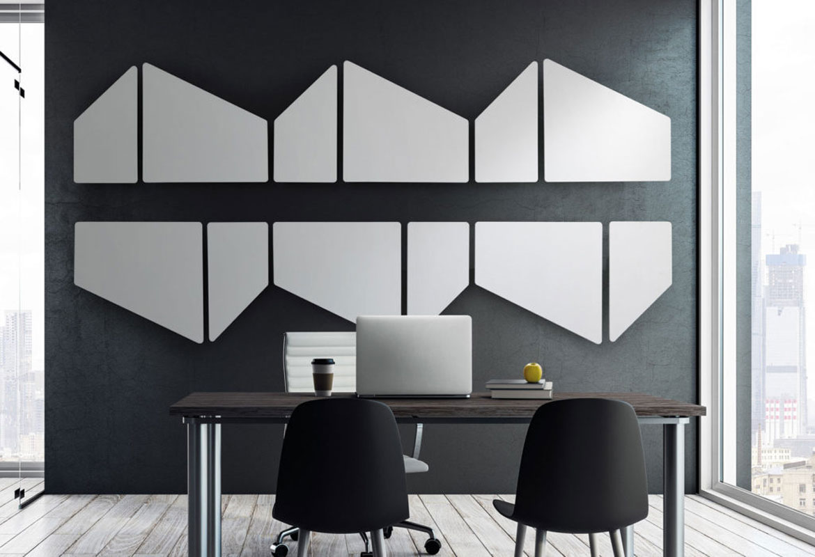 pannelli fonoassorbenti per ufficio a parete di design